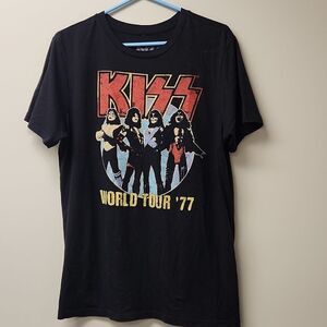 Kiss World Tour 77' T-shirt XL